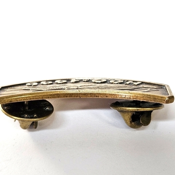 VINTAGE 1996 Harley Davidson Owners Group HOG Lapel Pin Badge Rocker Eagle HD - Picture 5 of 5